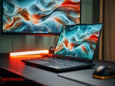 De Lenovo Legion Pro 5 16 IAX10 op het bureau