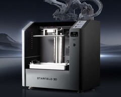 Starfield 3D: De 3D printer verwerkt onmiddellijk 3D afdrukken