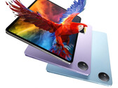 Vivo heeft de Pad3 gemaakt in de kleuren Cold Star Grey, Spring Tide Blue en Thin Purple met een optioneel toetsenborddock. (Afbeeldingsbron: Vivo)