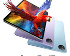 Vivo heeft de Pad3 gemaakt in de kleuren Cold Star Grey, Spring Tide Blue en Thin Purple met een optioneel toetsenborddock. (Afbeeldingsbron: Vivo)