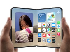 Bij het ontwerpen van de iPhone Duo liet Apple zich onder andere inspireren door traditionele notitieboekjes en de verhoudingen van de papierformaten uit de A-serie.