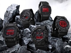 Casio zal de horloges Black en Bold Red (op de foto) in Europa op de markt brengen. (Afbeeldingsbron: Casio)