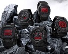 Casio zal de horloges Black en Bold Red (op de foto) in Europa op de markt brengen. (Afbeeldingsbron: Casio)