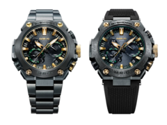 Van links naar rechts (afbeelding) - de Casio MRG-B2000BG-3AJR, en de MRG-B2000RG-3AJR. (Afbeelding bron: Great G-Shock World)
