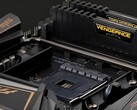Corsair's Vengeance RAM op een moederbord. (Afbeelding Bron: Corsair)