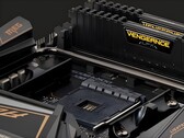 Corsair's Vengeance RAM op een moederbord. (Afbeelding Bron: Corsair)