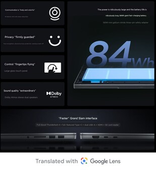 Connectiviteitspoorten, batterij en andere functies (Afbeeldingsbron: Lenovo)