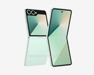 Onofficiële render van de aankomende Galaxy Z Flip7. (Afbeeldingsbron: OnLeaks en SammyGuru)