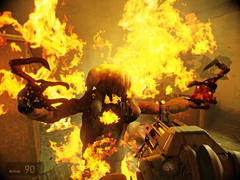 Een screengrab van Half Life 2 RTX op PC (bron: Steam Community)