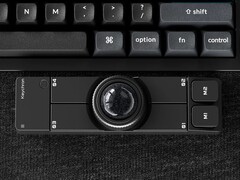 Keychron Nape Pro draadloze trackballmuis in het zwart
