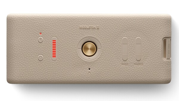 De Marshall Middleton II heeft nu een microfoon voor handsfree bellen. (Afbeeldingsbron: Marshall)