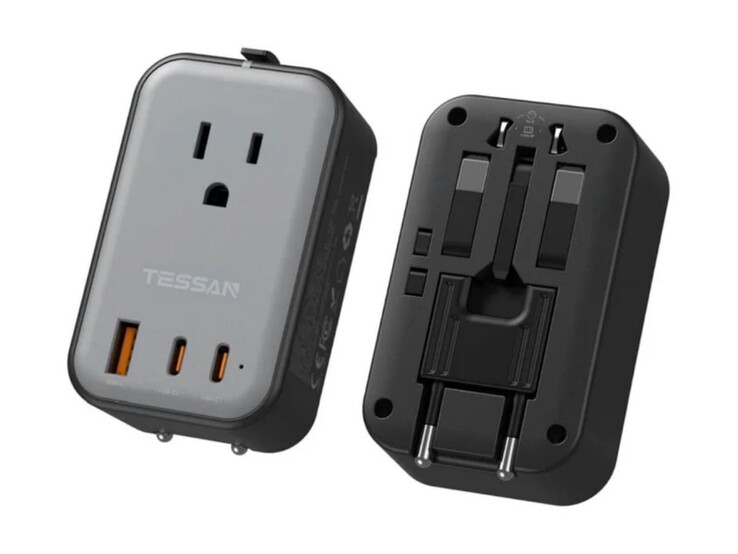 De Tessan Ultra Dunne Universele Reisadapter PD 20W. (Afbeeldingsbron: Tessan)