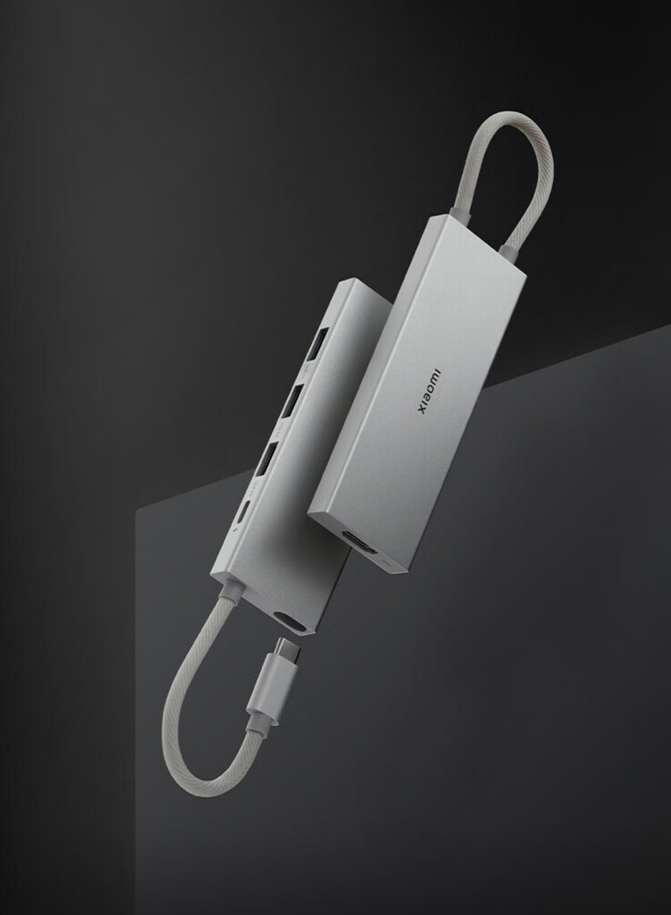 Het Xiaomi Type-C 5-in-1 dockingstation. (Beeldbron: Xiaomi)