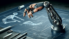 Van verwonding tot herstel: Ingenieurs ontwerpen zelfvoelende, zelfhelende kunstmatige spieren (Afb.bron: Dall-E 3)