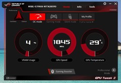 ASUS GPU Tweak II (OC mode)