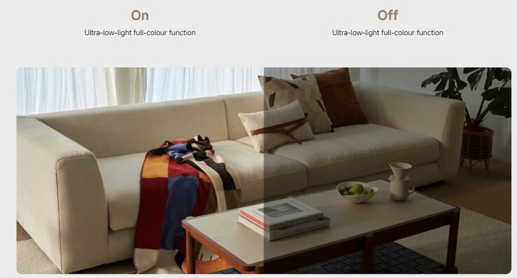 Er wordt sterk nachtzicht in kleur geadverteerd. (Afbeeldingsbron: Xiaomi)