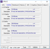 CPU-Z Caches