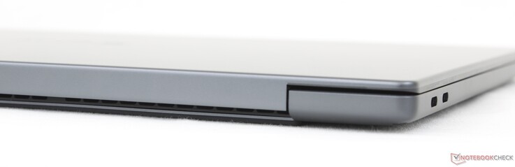 Achterzijde: Geen poorten