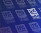 Epic Games gaat een racegame gebruiken voor zijn volgende mobiele weggevertje, logo afgebeeld. (Afbeeldingsbron: Epic Games Store - bewerkt)