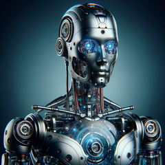 Mensachtige robots lijken het volgende grote ding in high-tech te worden. (Afbeeldingsbron: DallE 3)