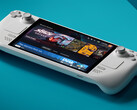 Steam Deck getoond met Steam bibliotheekinterface (Afbeelding bron: Valve - Steam Deck)