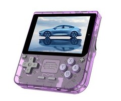 De Powkiddy V10 is verkrijgbaar in meerdere kleuren, waaronder deze aantrekkelijke Transparant Paarse afwerking. (Afbeelding bron: Powkiddy)