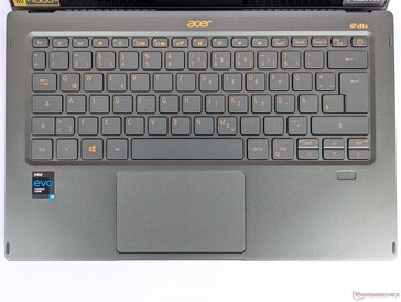 Acer Swift 5 SF514 - invoerapparaten