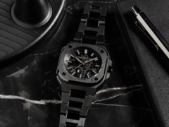 De Bell &amp;amp; Ross BR-05 Skeleton Phantom Ceramic (foto) loopt op het BR-CAL.322-1 kaliber, met een gangreserve van 54 uur. (Afbeeldingsbron: Bell &amp;amp; Ross)