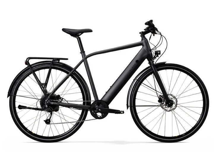 De Decathlon Elops LD500E elektrische fiets met hoog frame. (Beeldbron: Decathlon)