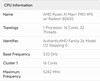 De CPU wordt vermeld als een Ryzen AI Max+ PRO 495