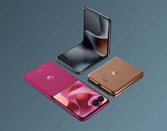 De Motorola Razr+ 2025 zal in de VS samen met de Razr Ultra en Razr 2025 verkocht worden. (Afbeeldingsbron: Motorola)