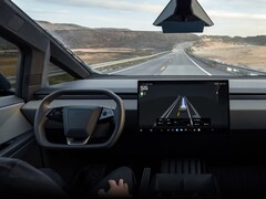 Tesla Full Self-Driving in actie in een Cybertruck (Afbeeldingsbron: Tesla)