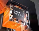 De AMD Ryzen 9 7950X is getest op Cinebench R23 (afbeelding via AMD)