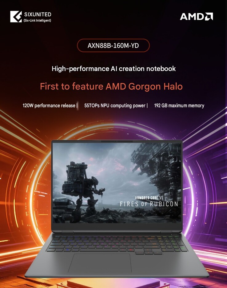 Laptops met AMD Gorgon Helio-processoren zullen verkrijgbaar zijn met maar liefst 192 GB RAM.