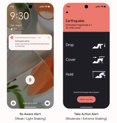 Android telefoons blijken ook dienst te doen als seismometers in uw zak. (Afbeelding Bron: Google)