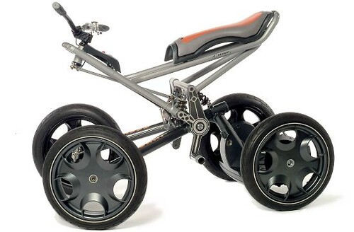 Segway Centaur is een mix van de Personal Transporter (PT) en een quad-bike (Bron: Segway)