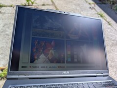 Buiten onder zonlicht