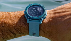 Garmin verkoopt de Descent G1 Solar - Ocean Edition in één enkele 'Azure' kleur. (Afbeelding bron: Garmin)