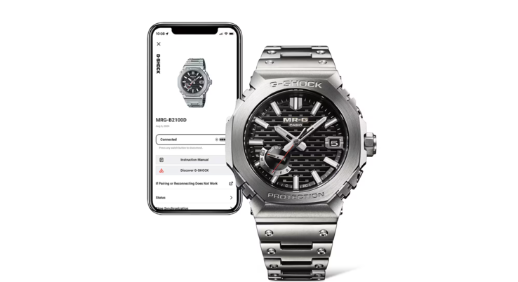 Het Casio G-Shock MRGB2100D-2A horloge