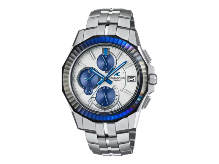 Het Casio Oceanus Manta OCWS6000PB7A horloge. (Afbeeldingsbron: Casio)