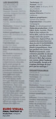 Final Fantasy IX: The Black Mages' Legacy beschrijving (Afbeelding bron: Ecran Total, Gershwin Impact Bluesky account)