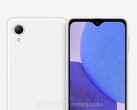 De Galaxy A23e ruilt de vier naar achteren gerichte camera's van de Galaxy A23 in voor een enkele naar achteren gerichte sensor. (Beeldbron: @OnLeaks & Pricebaba)