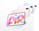 De Huawei MatePad Air (2026) heeft een vernieuwd ontwerp met een vereenvoudigde cameramodule.