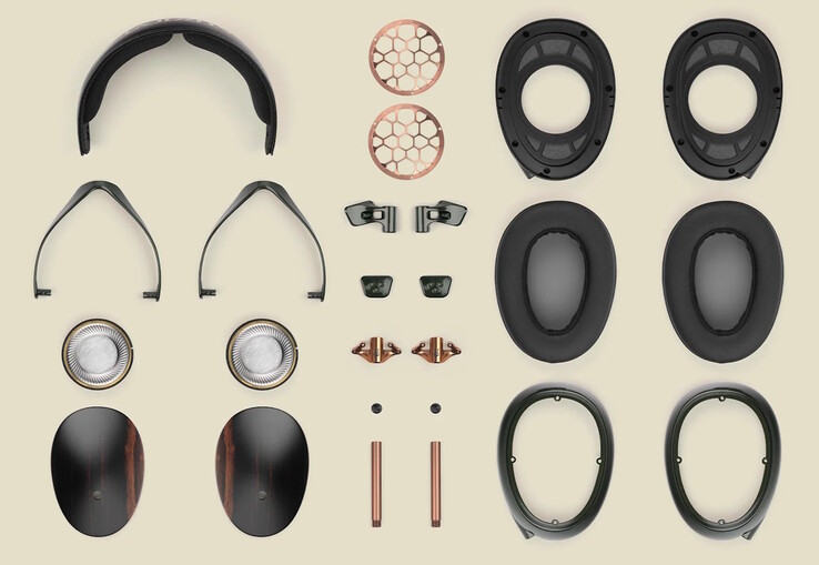 De Meze Audio Strada kan eenvoudig gedemonteerd worden om versleten of kapotte onderdelen te vervangen. (Afbeeldingsbron: Meze Audio)