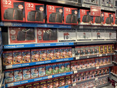 Nintendo Switch 2-spellen bij de detailhandelaar (Afbeeldingsbron: Switch 2 Stock Alerts X-account)