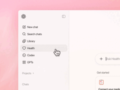 ChatGPT Health is niet bedoeld voor diagnose en behandeling, en het is niet de bedoeling dat het medische zorg vervangt. (Afbeelding Bron: OpenAI)