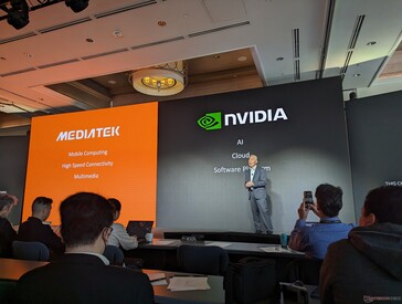 Verschillende functies van een toekomstige EV zouden verdeeld worden tussen de chips van MediaTek en Nvidia