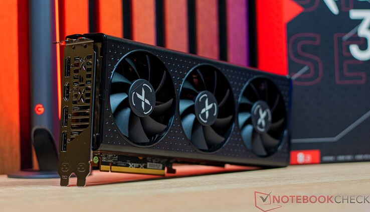 XFX Speedster QICK 308 Radeon RX 7600 zwarte editie