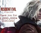 Resident Evil Requiem viert 1 miljoen verlanglijstjes op meerdere platforms. Bedankbericht afgebeeld (bron: Resident Evil's X account)