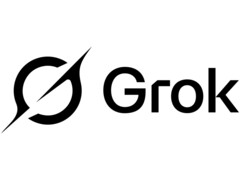 Een promotionele afbeelding met het logo voor de Grok AI-assistent van xAI. (Afbeeldingsbron: Wikimedia Commons)